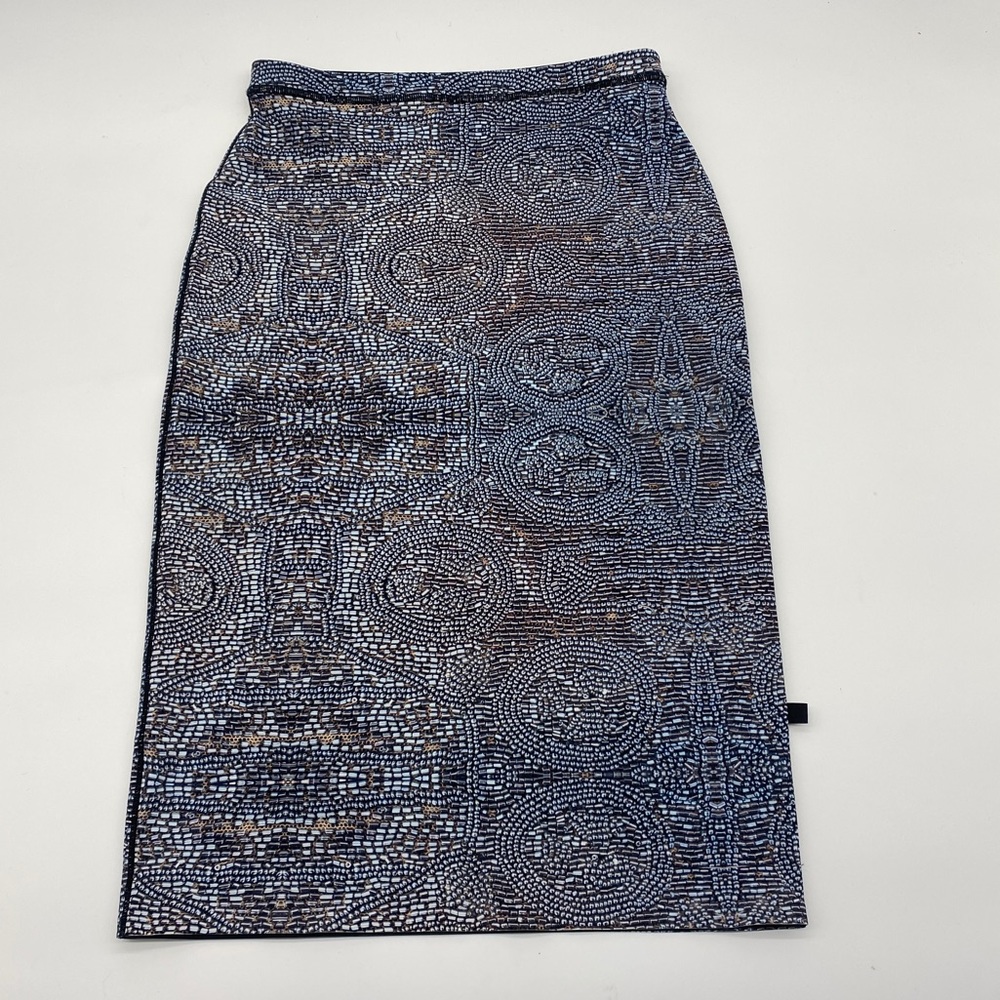 lululemon athletica Blue Mosaic Pencil Skirt